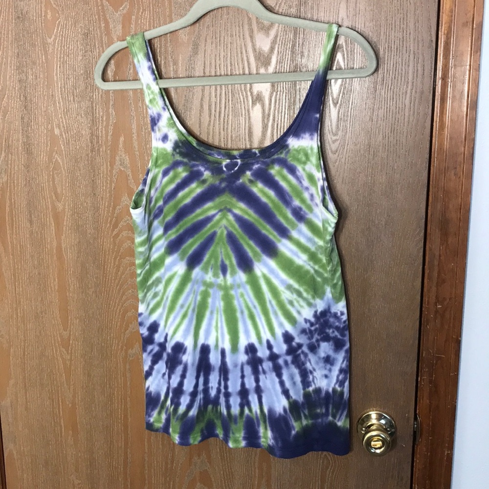 Tie-dye tank top